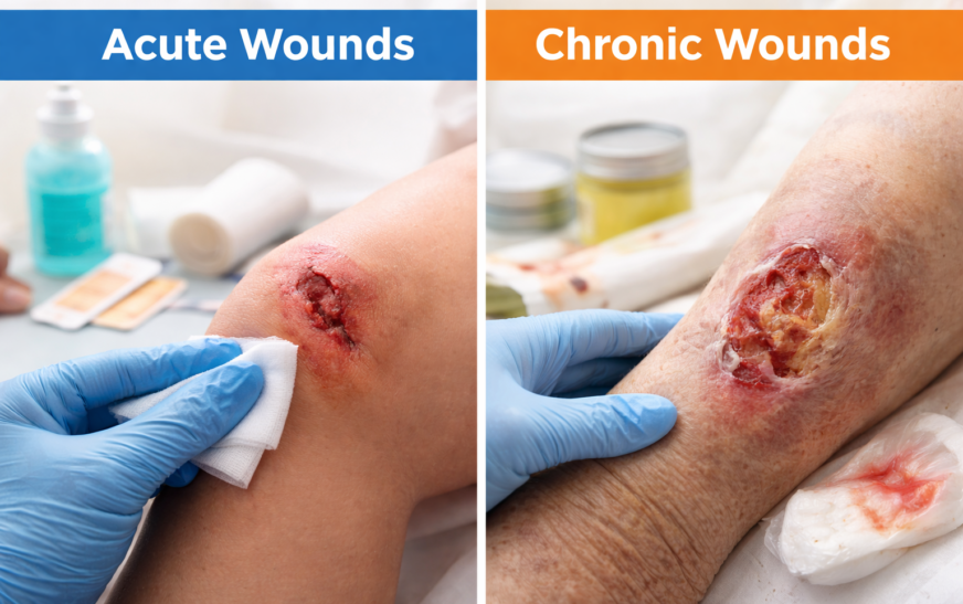 Types of Wounds: Acute vs Chronic Wounds Explained