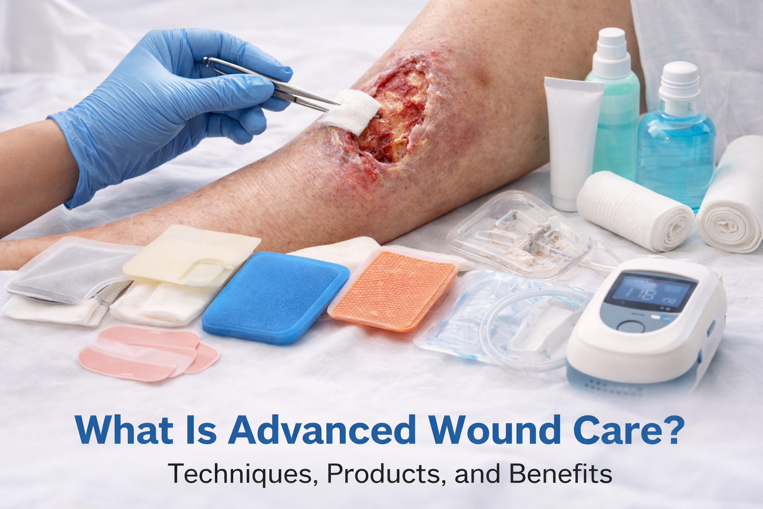 What Is Advanced Wound Care? Techniques, Products, and Benefits