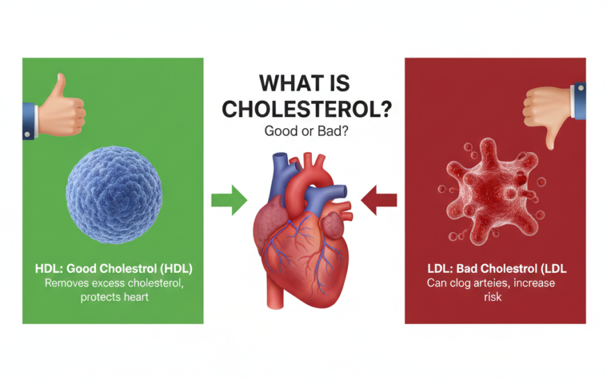 WHAT IS CHOLESTEROL ? Good or bad cholesterol