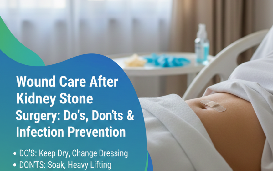 Wound Care After Kidney Stone Surgery: Do’s, Don’ts & Infection Prevention (Patient Guide)