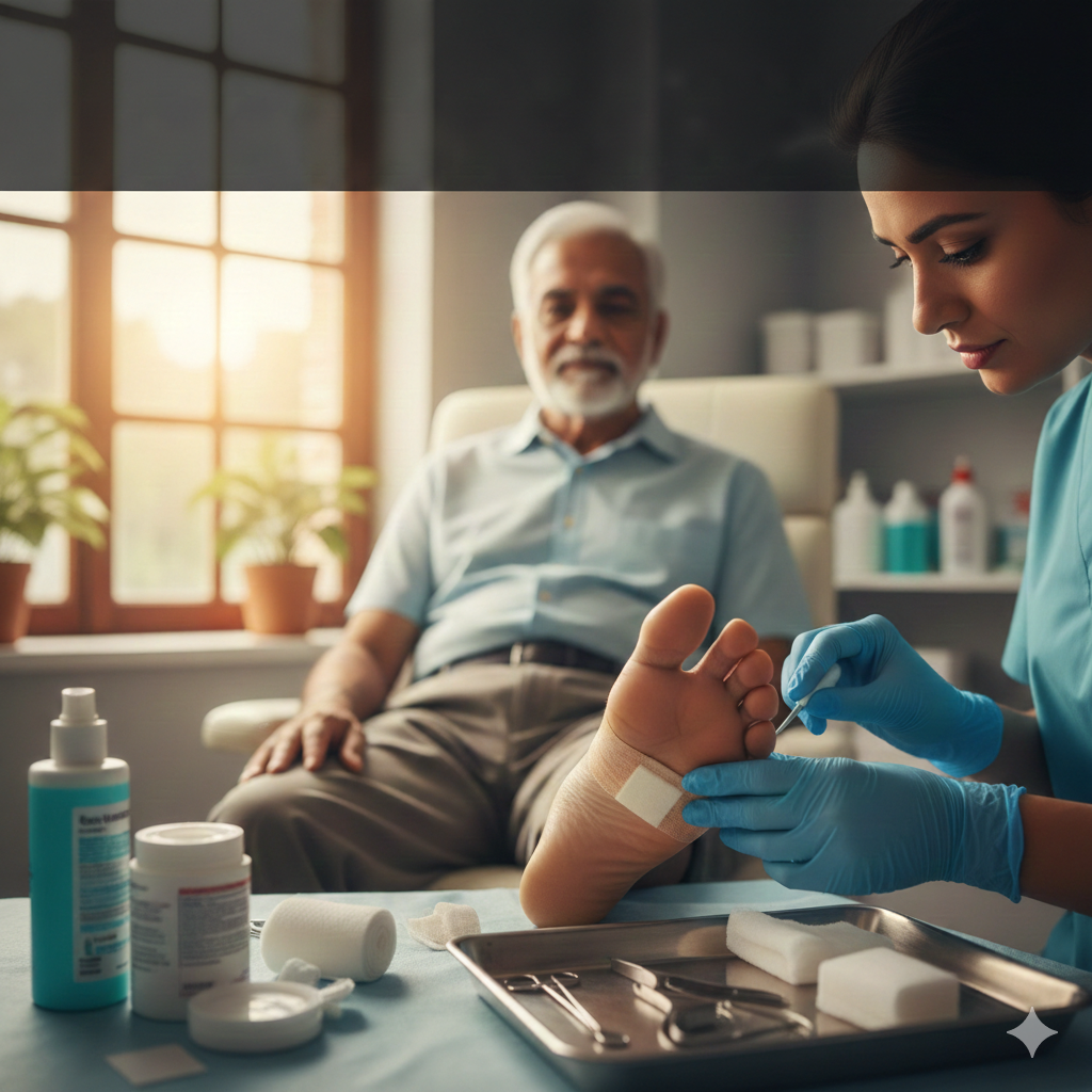 Wound Care for Diabetic Patients: Managing Pain, Healing & Preventing Complications