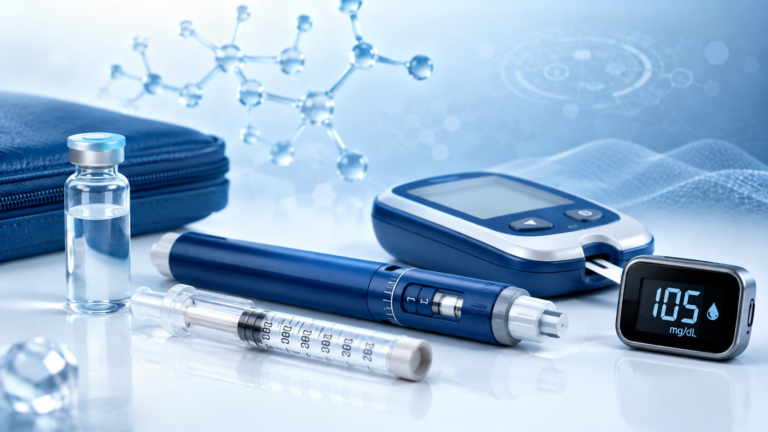 Diabetes medicines and insulin therapy for blood glucose control