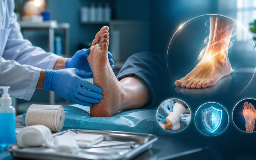 Diabetic Wound Care: Managing Pain, Healing & Preventing Complications