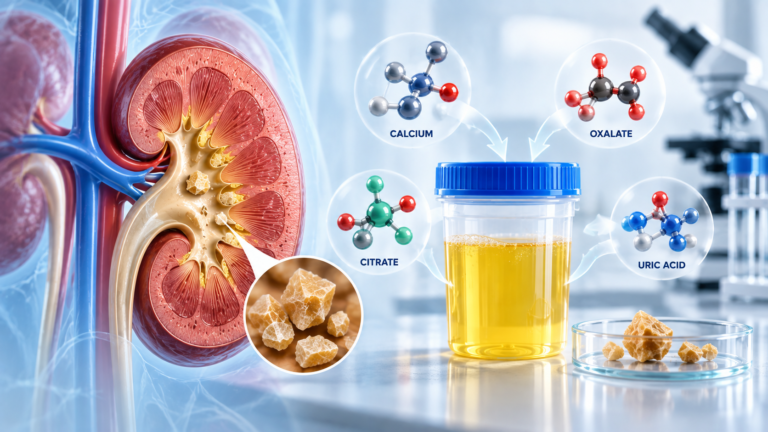 urine chemistry factors associated with kidney stones