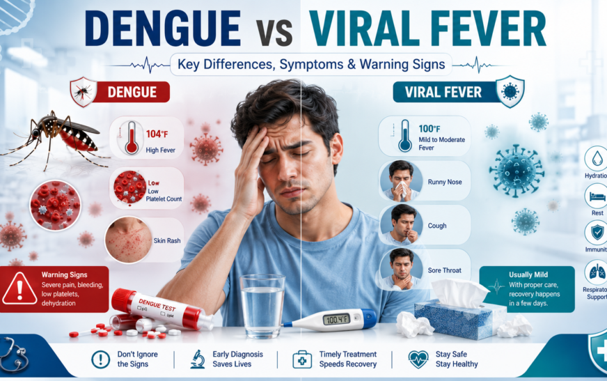 Dengue vs Viral Fever: Key Differences, Symptoms & Warning Signs