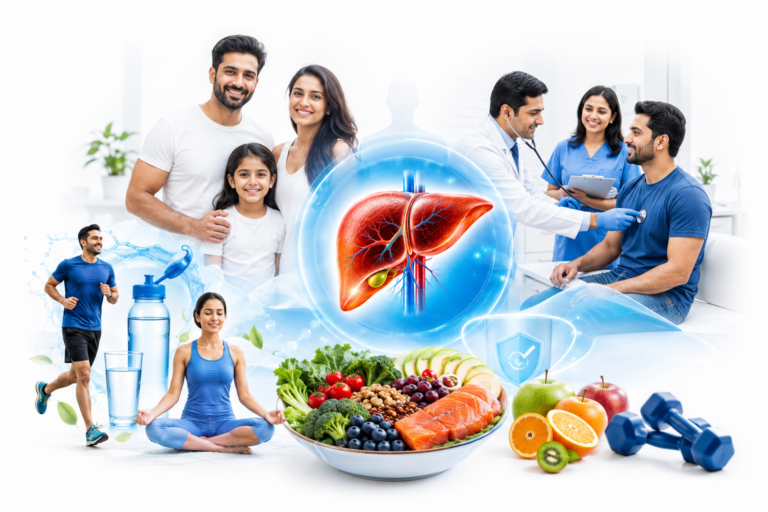 Healthy liver with normal SGPT after healthy lifestyle changes