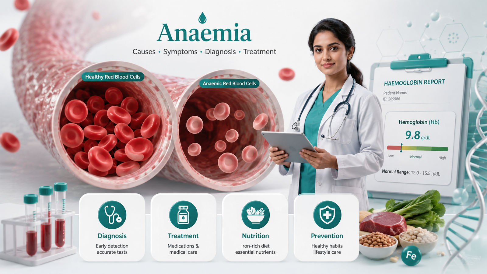 Anaemia: Causes, Symptoms, Diagnosis & Effective Treatment