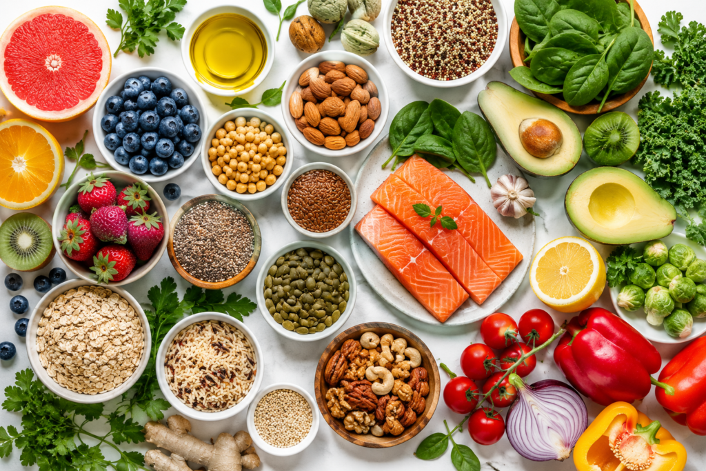 Best foods included in a PCOS diet plan