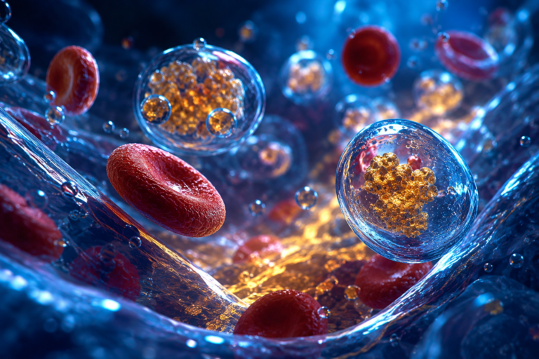 3D cholesterol molecules representing HDL LDL and triglycerides