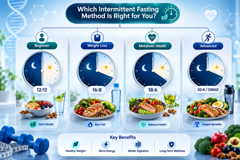 Best types of intermittent fasting for different health goals