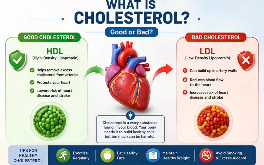 WHAT IS CHOLESTEROL ? Good or bad cholesterol
