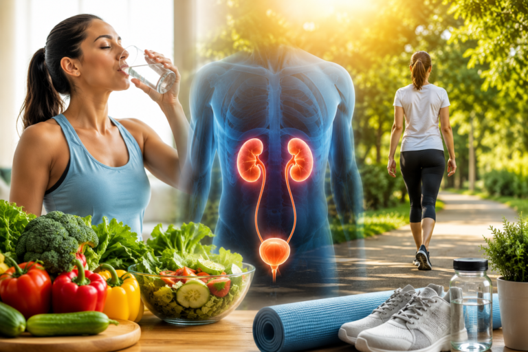 Healthy lifestyle habits to maintain normal creatinine levels