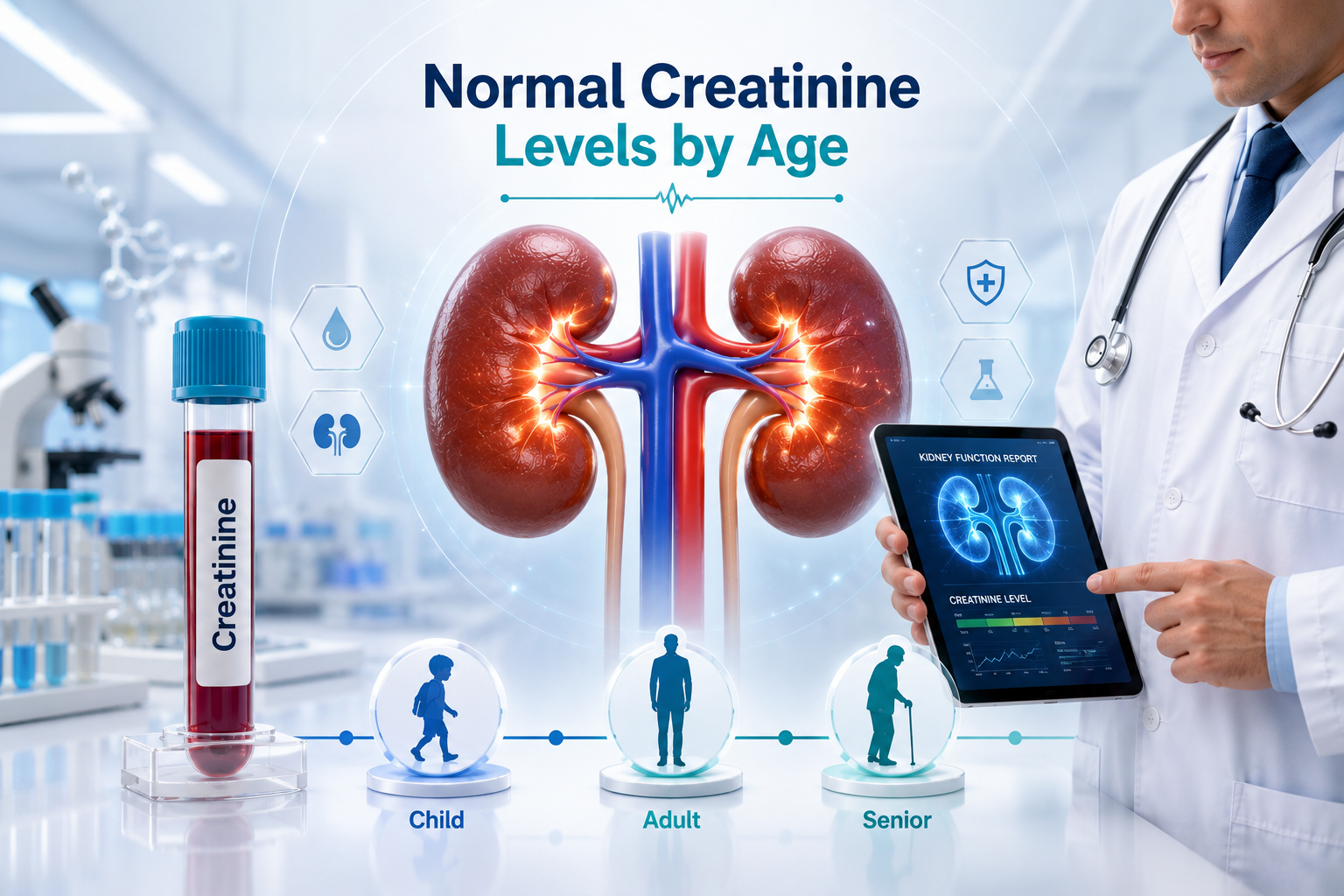 Normal Creatinine Levels by Age: Age-Wise Chart and Normal Ranges