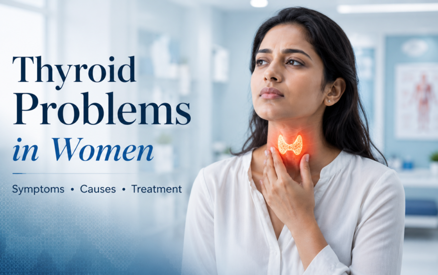 Thyroid Problems in Women: Symptoms, Causes & Treatment