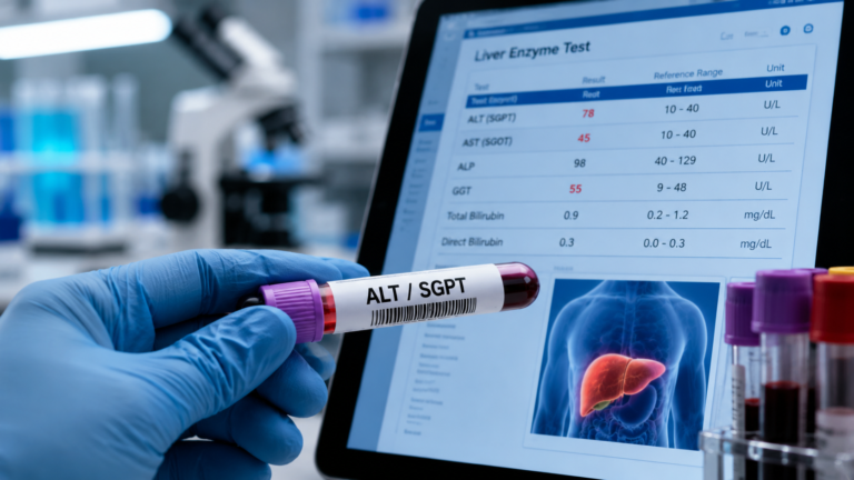 SGPT increase symptoms and SGPT ALT blood test for liver health
