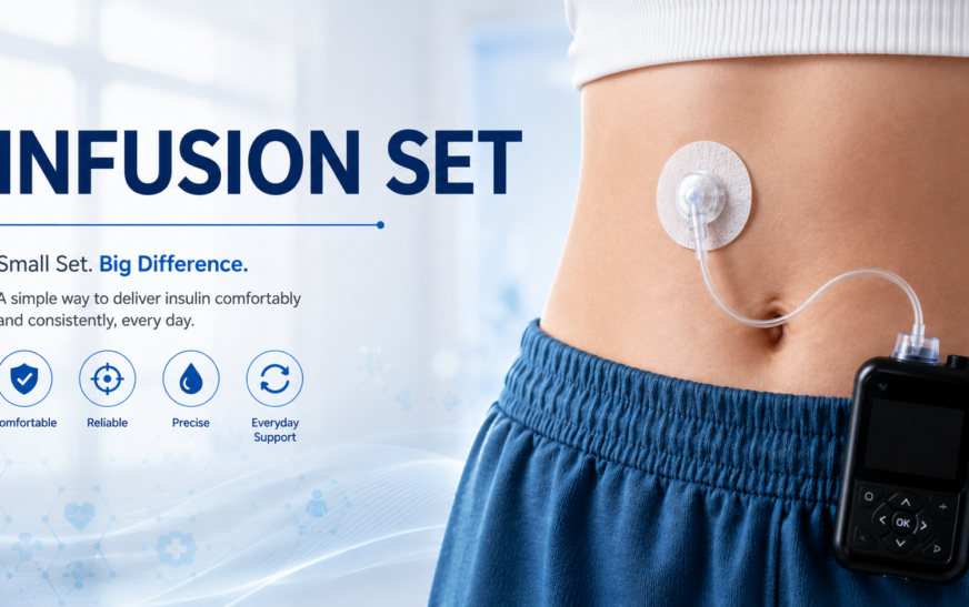 Infusion Set for insulin pump therapy