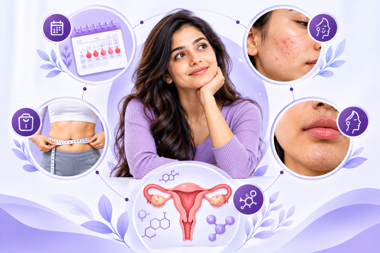 PCOS Symptoms: Causes, Diagnosis, Treatment & Management in Simple Words