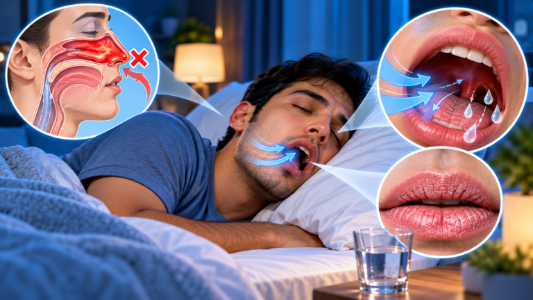 What Causes a Dry Mouth at Night – Mouth Breathing During Sleep