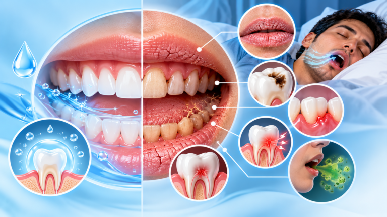 What Causes a Dry Mouth at Night – Oral Health and Dental Problems