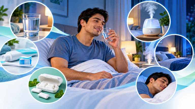 What Causes a Dry Mouth at Night – Hydration Humidifier and Oral Care